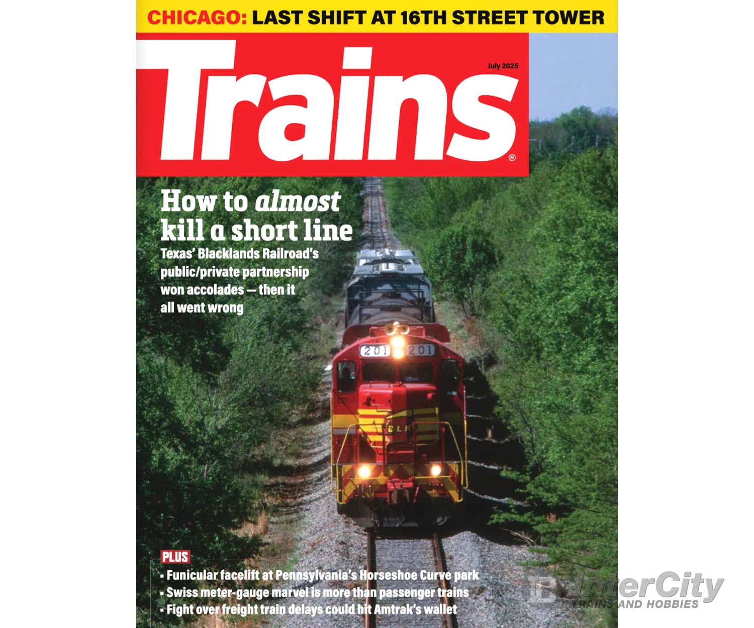 Trains Magazine July 2025 Magazines