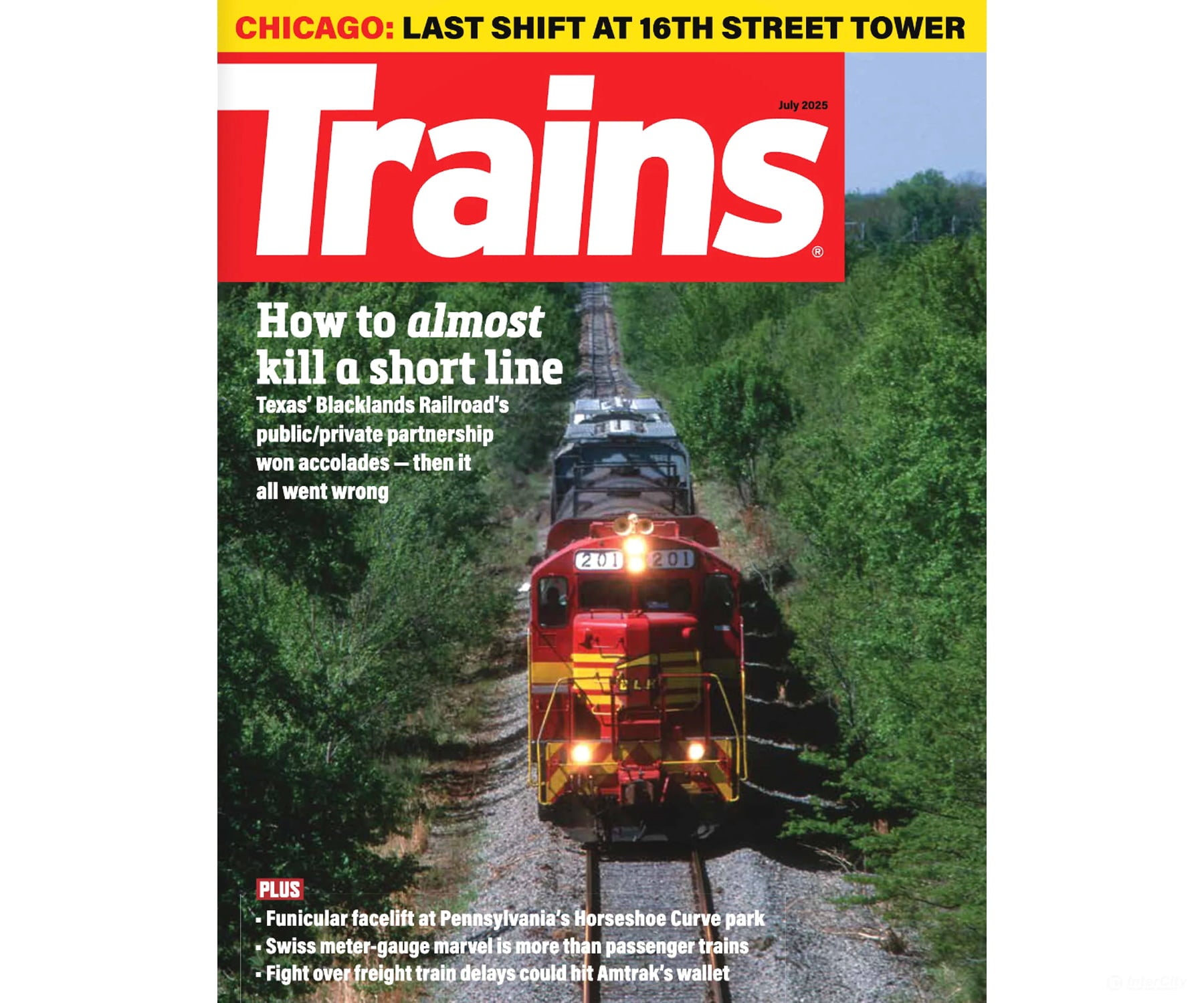 Trains Magazine July 2025 Magazines