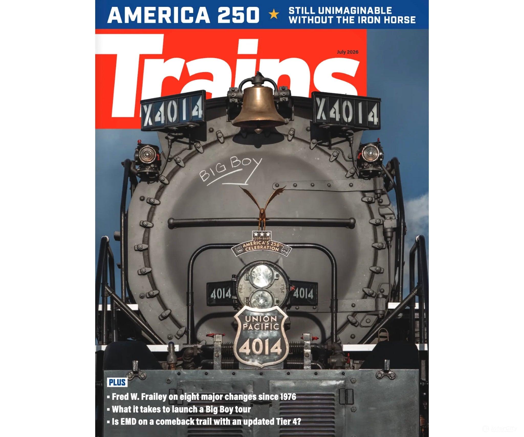 Trains Magazine July 2026 - Magazines