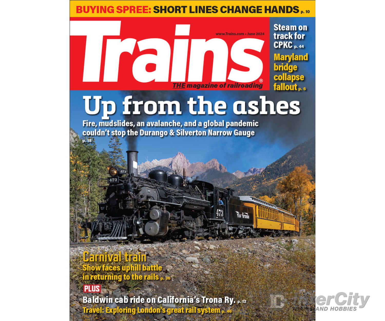Trains Magazine June 2024 Magazines
