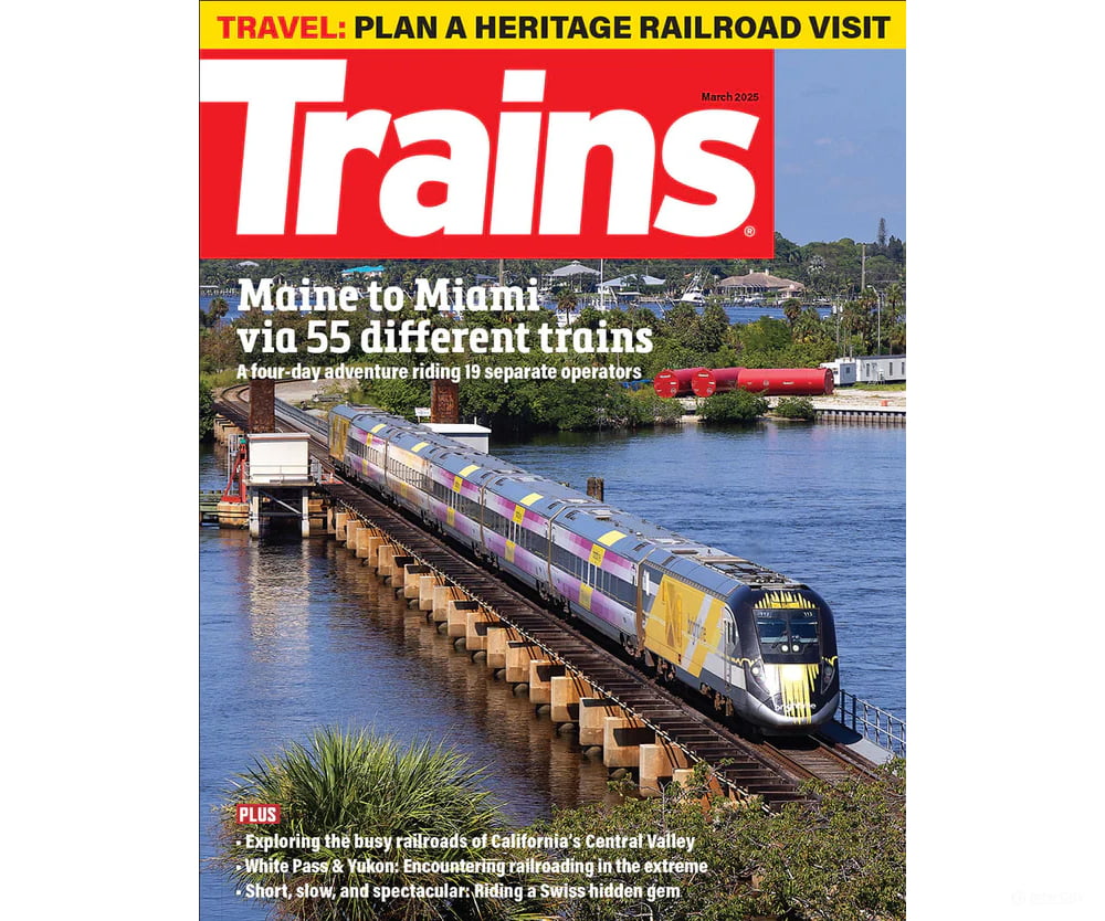 Trains Magazine March 2025 Magazines