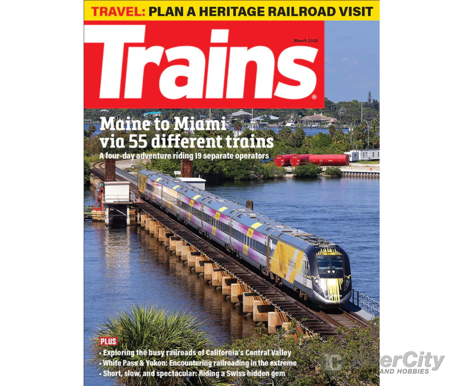 Trains Magazine March 2025 Magazines