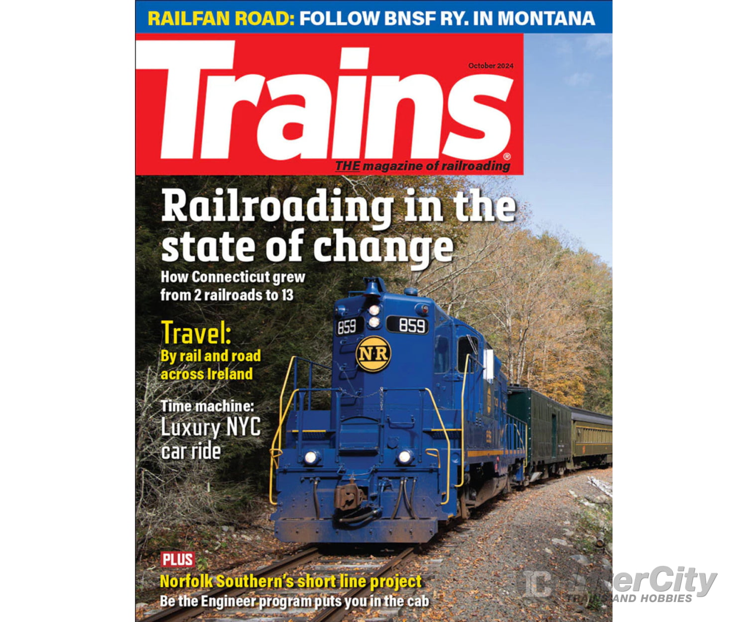 Trains Magazine October 2024 Magazines