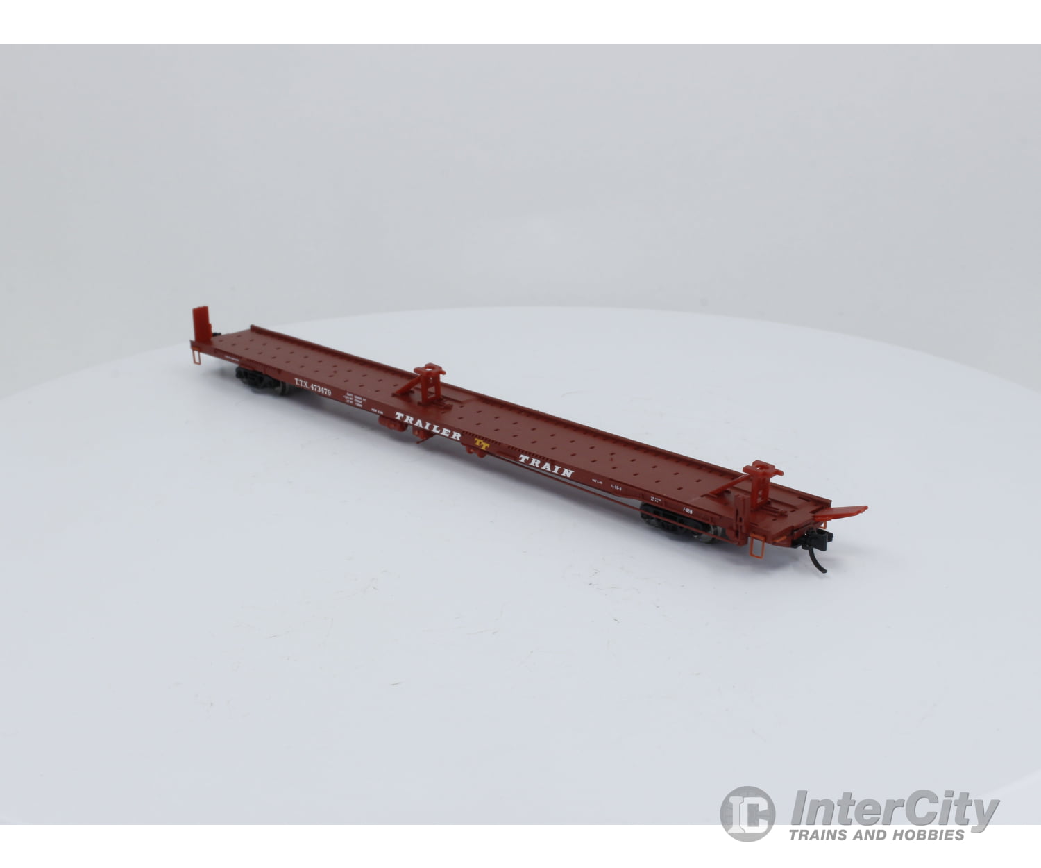 Trainworx 28545-11 N 85’ Flat Car Freight Load Trailer Train Ttx Corp. (Ttx) 473479 Loads &