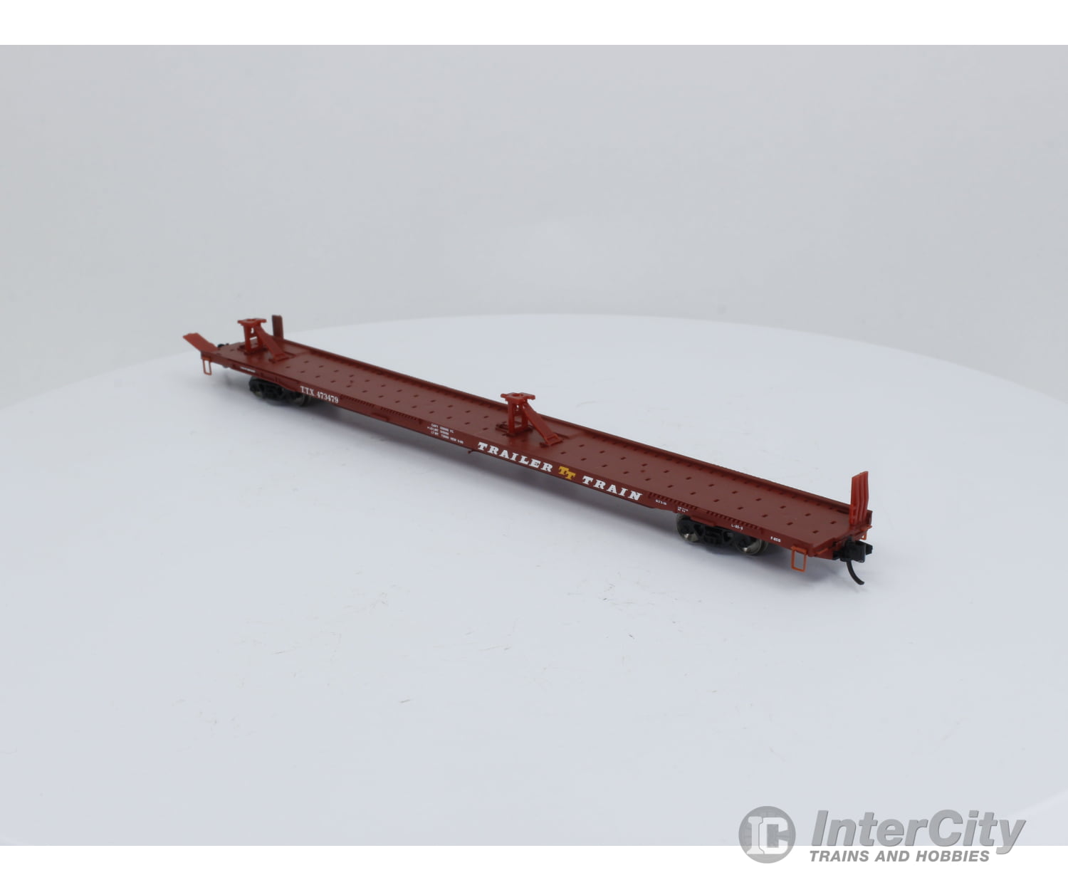 Trainworx 28545-11 N 85’ Flat Car Freight Load Trailer Train Ttx Corp. (Ttx) 473479 Loads &