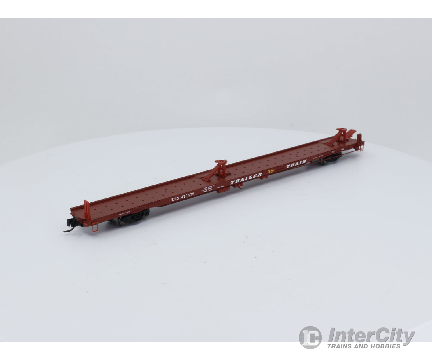 Trainworx 28545-11 N 85’ Flat Car Freight Load Trailer Train Ttx Corp. (Ttx) 473479 Loads &