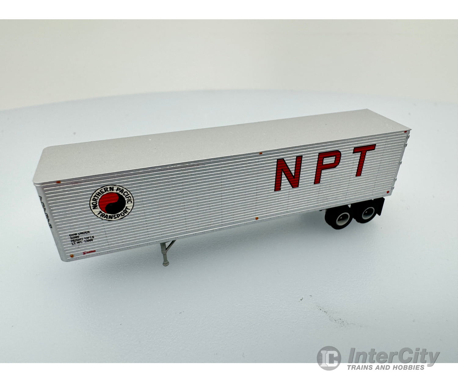 Trainworx 40233-03 N 40’ Corrugated Van Northern Pacific (Np) 707978 Cars & Trucks