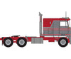 Trainworx N 41051 1970s Kenworth K100 Salem Tractor w/VIT Flat-Top Sleeper Cab - Assembled - Red Gray Cars & Trucks