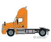 Trainworx N 4258503 Freightliner Cascadia Raised-Roof 2-Axle Semi Tractor - Assembled - Yellow #3 (orange Yellow Logo)