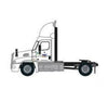 Trainworx N 4259008 Freightliner Cascadia Raised-Roof 2-Axle Semi Tractor - Assembled - YRC Freight #8 (white orange