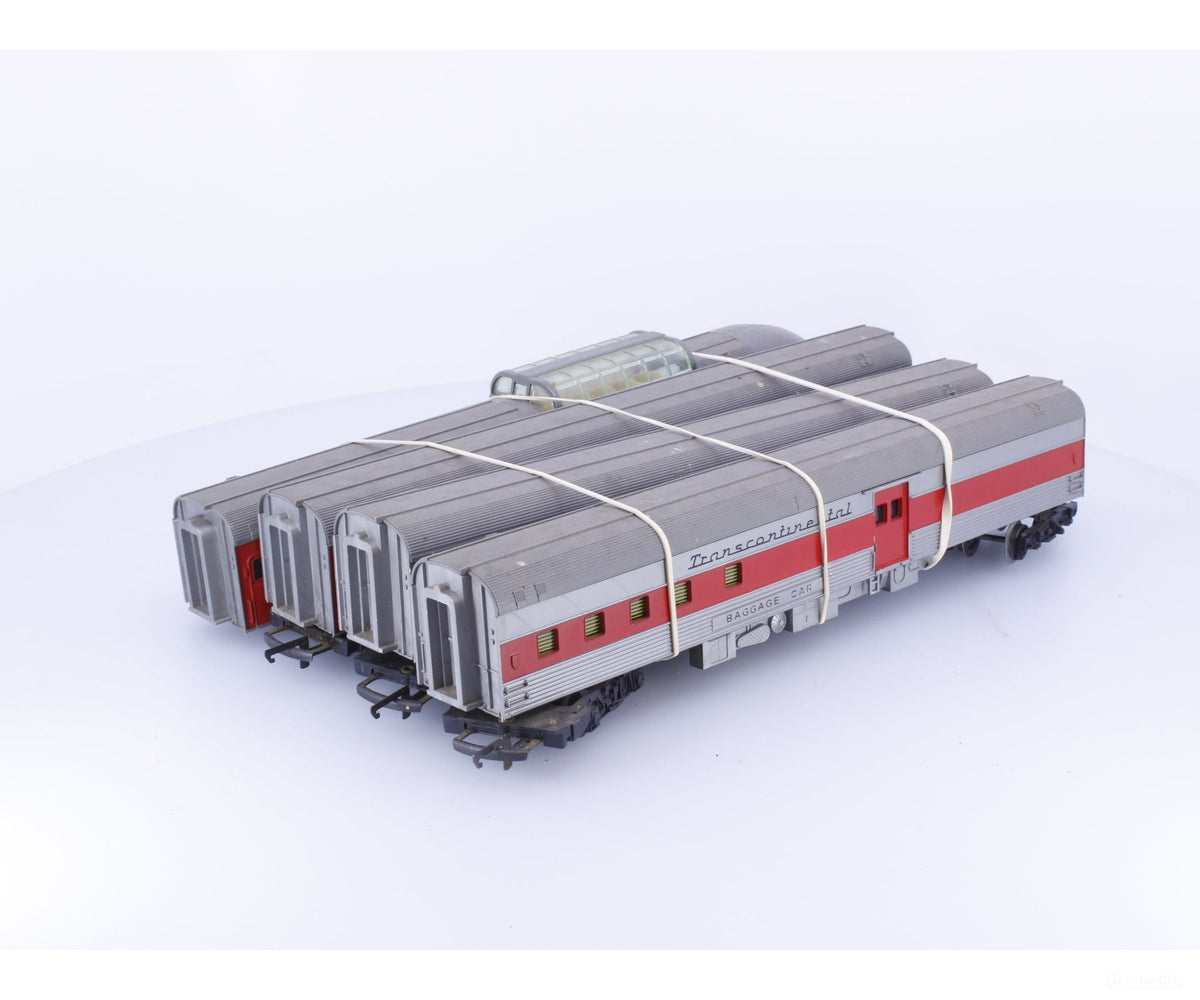 Triang TRANSPASS HO 4 Piece Set of Plastic Transcontinental Passenger Cars 70831 - Passenger Cars