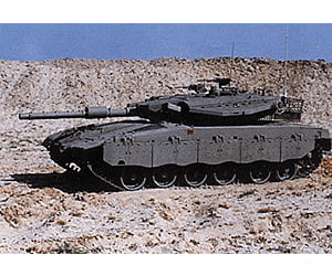 Trident Miniatures HO Scale 97021 Military - Israeli Defense Force (IDF) - Main Battle Tanks - Merkava Mark III
