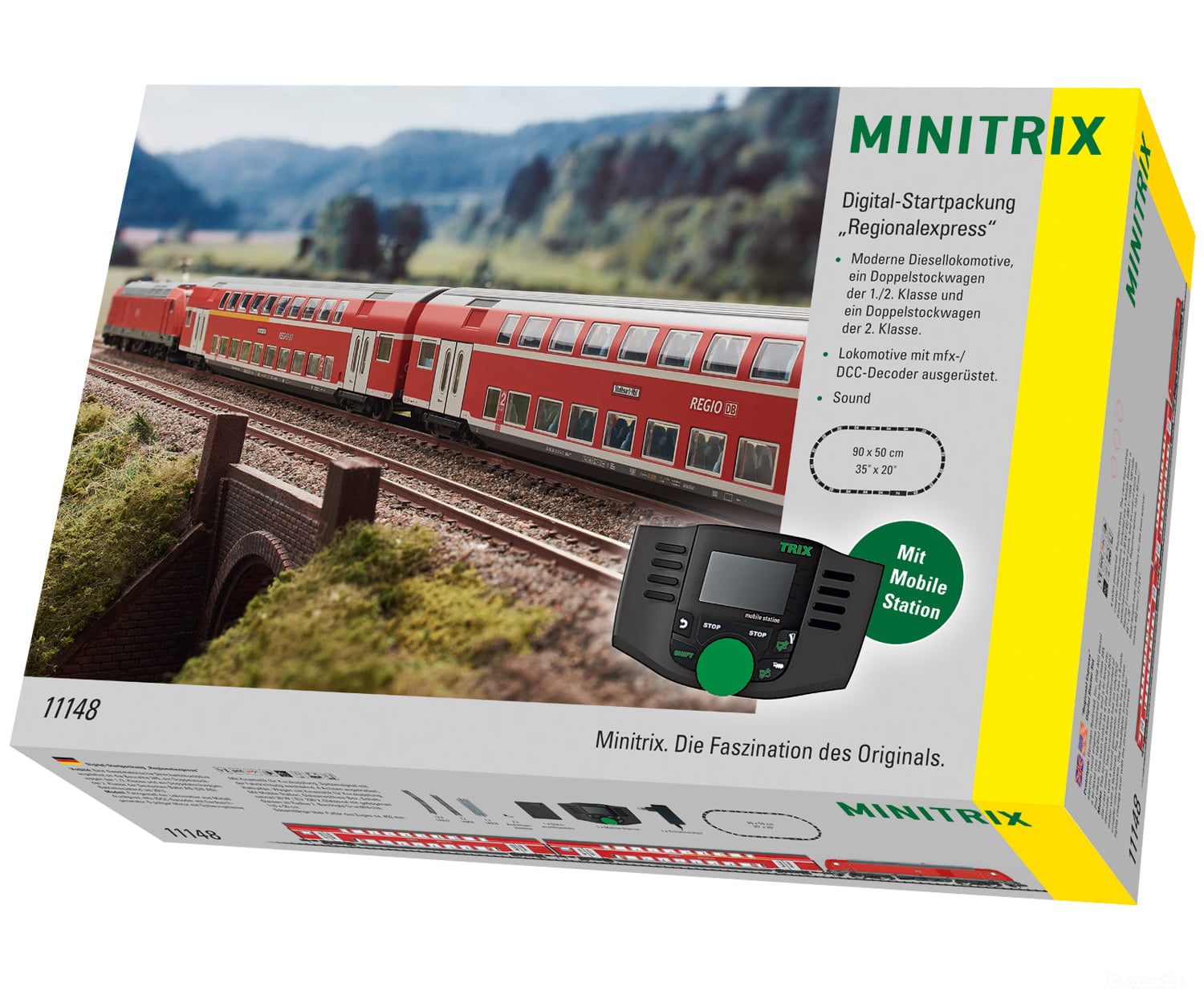 Trix 11148 N Db Ag ’Regional Express’ Digital Starter Set & Train Sets