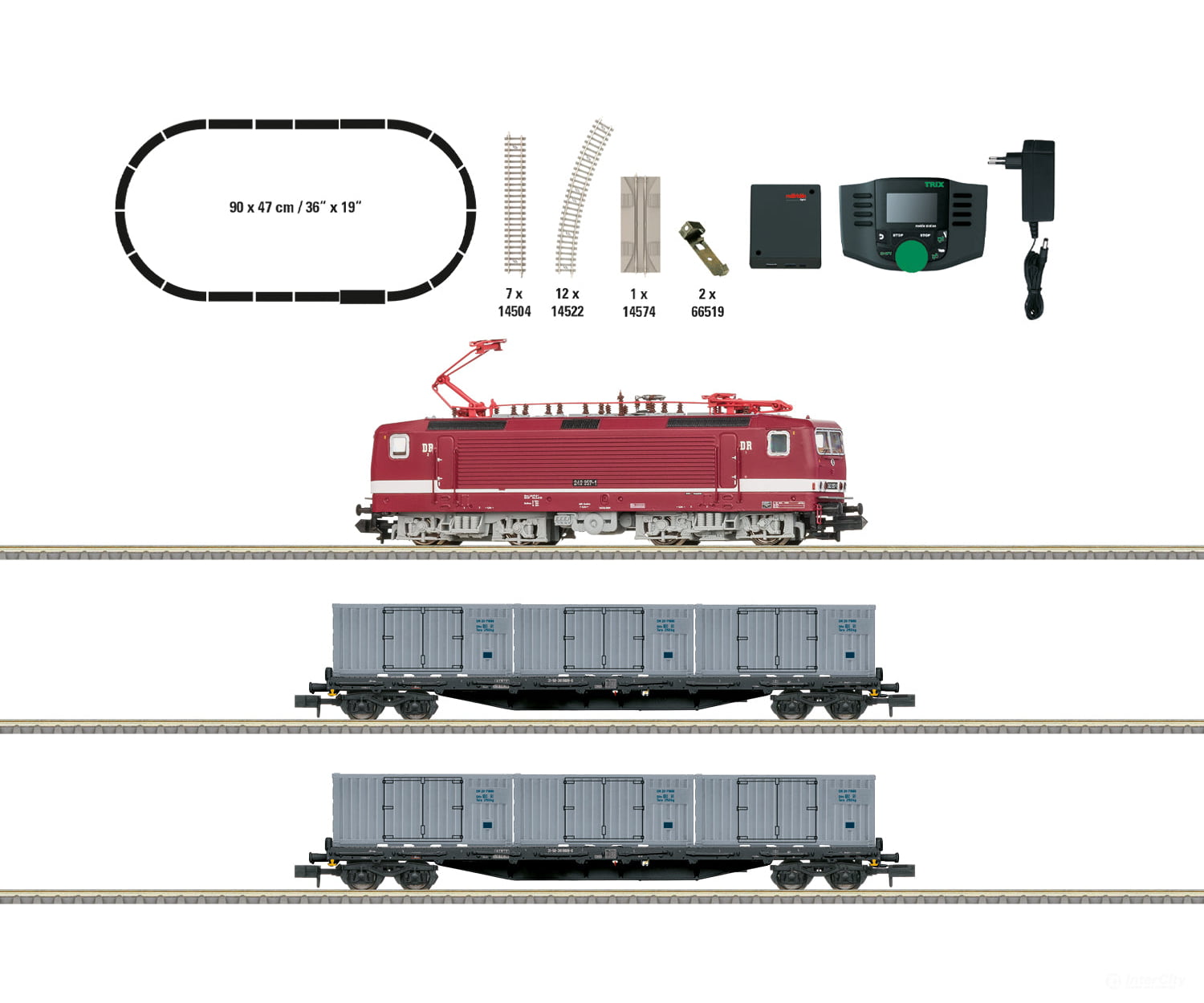 Trix 11169 N DR ’Freight Train’ Digital Starter Set MFX DCC/Sound Starter & Train Sets