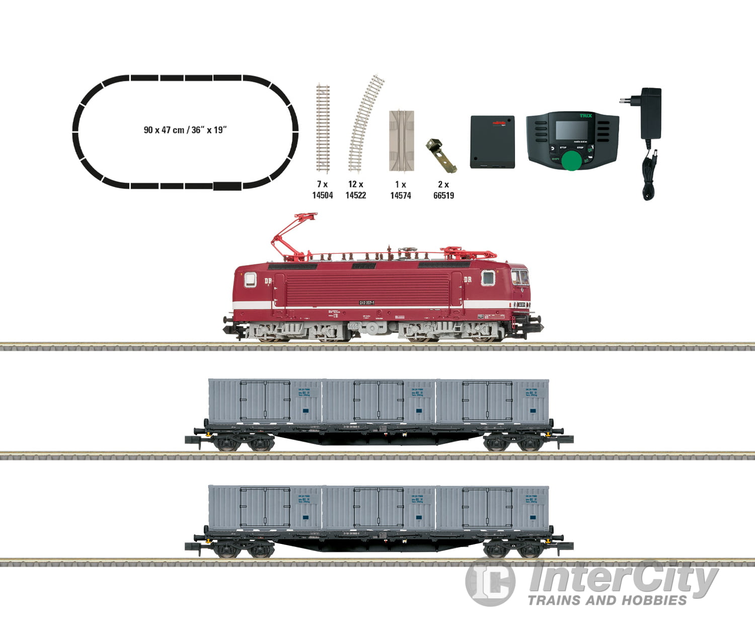 Trix 11169 N DR ’Freight Train’ Digital Starter Set MFX DCC/Sound Starter & Train Sets