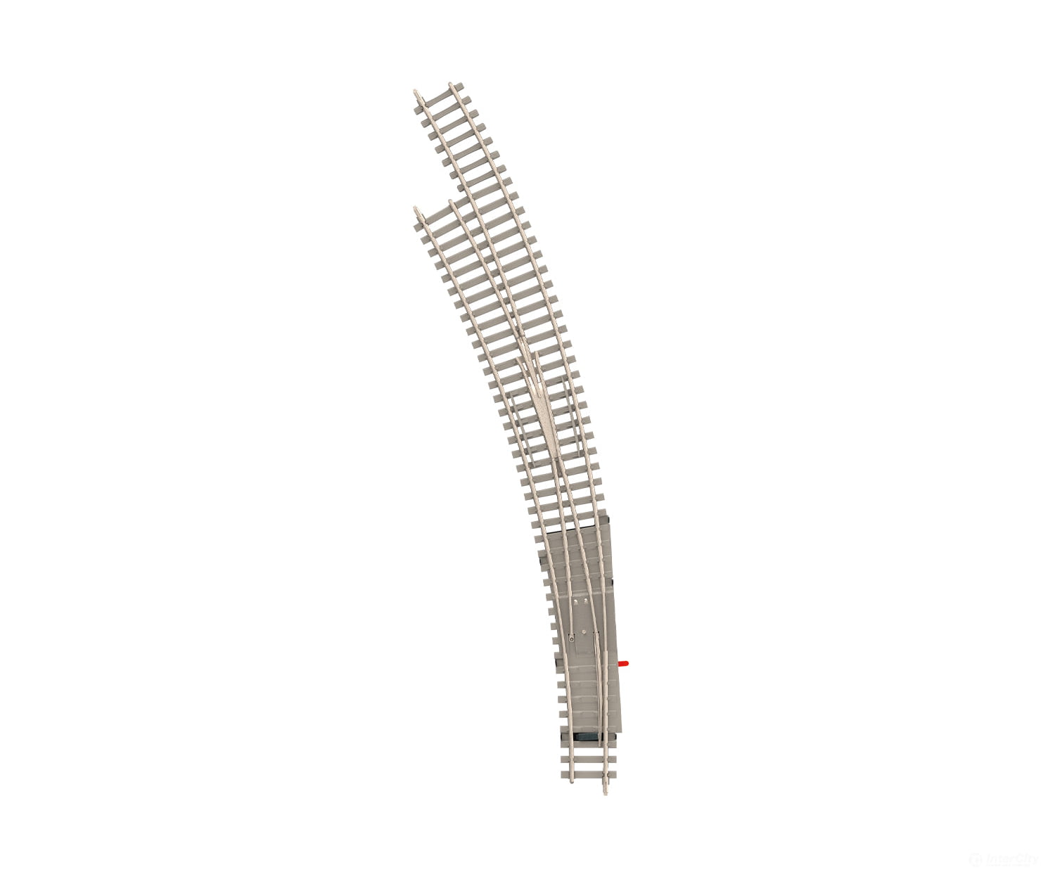 Trix 14547 N Minitrix Left Turnout With Concrete Ties Track & Turnouts