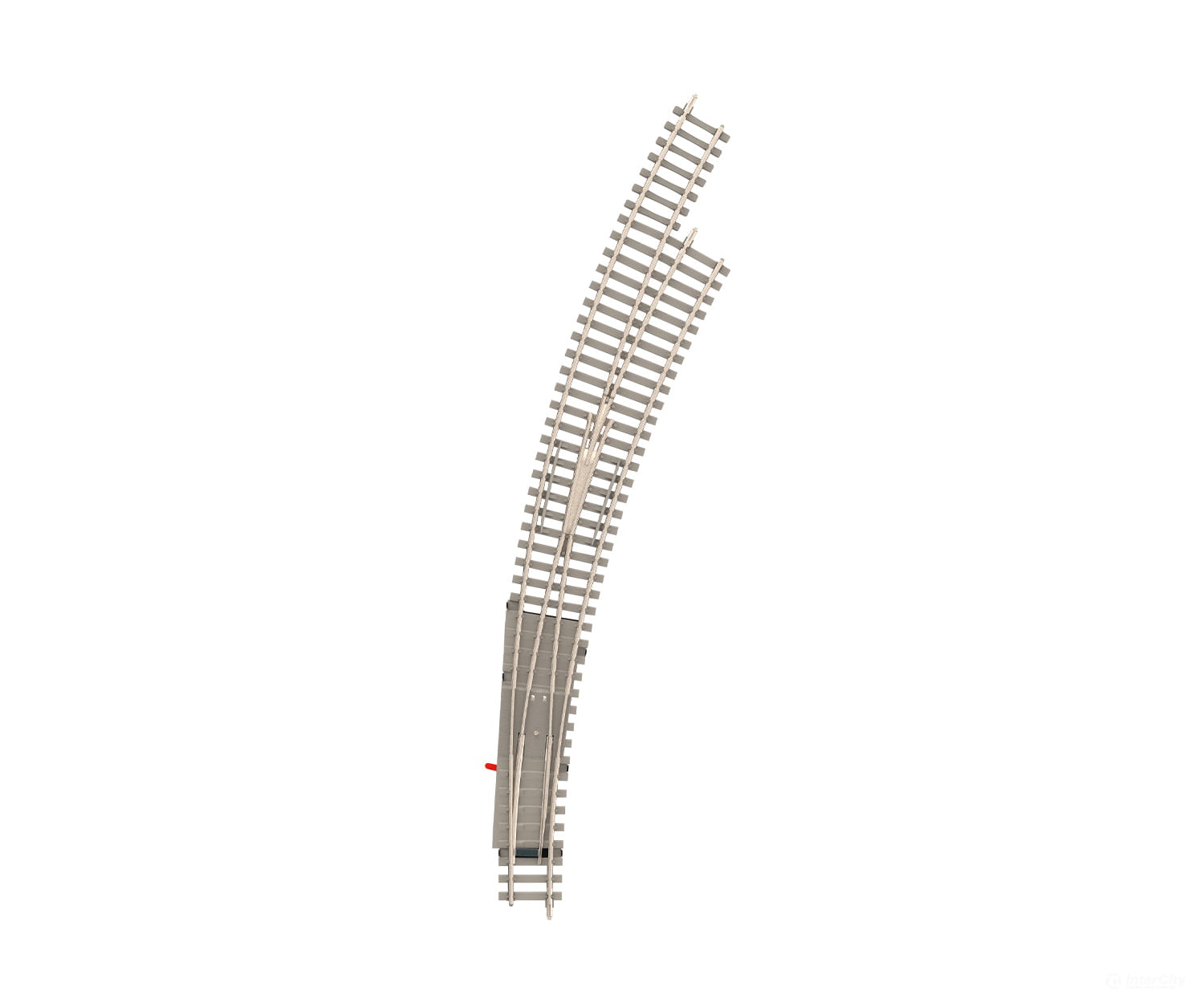 Trix 14548 N Minitrix Right Turnout With Concrete Ties Track & Turnouts