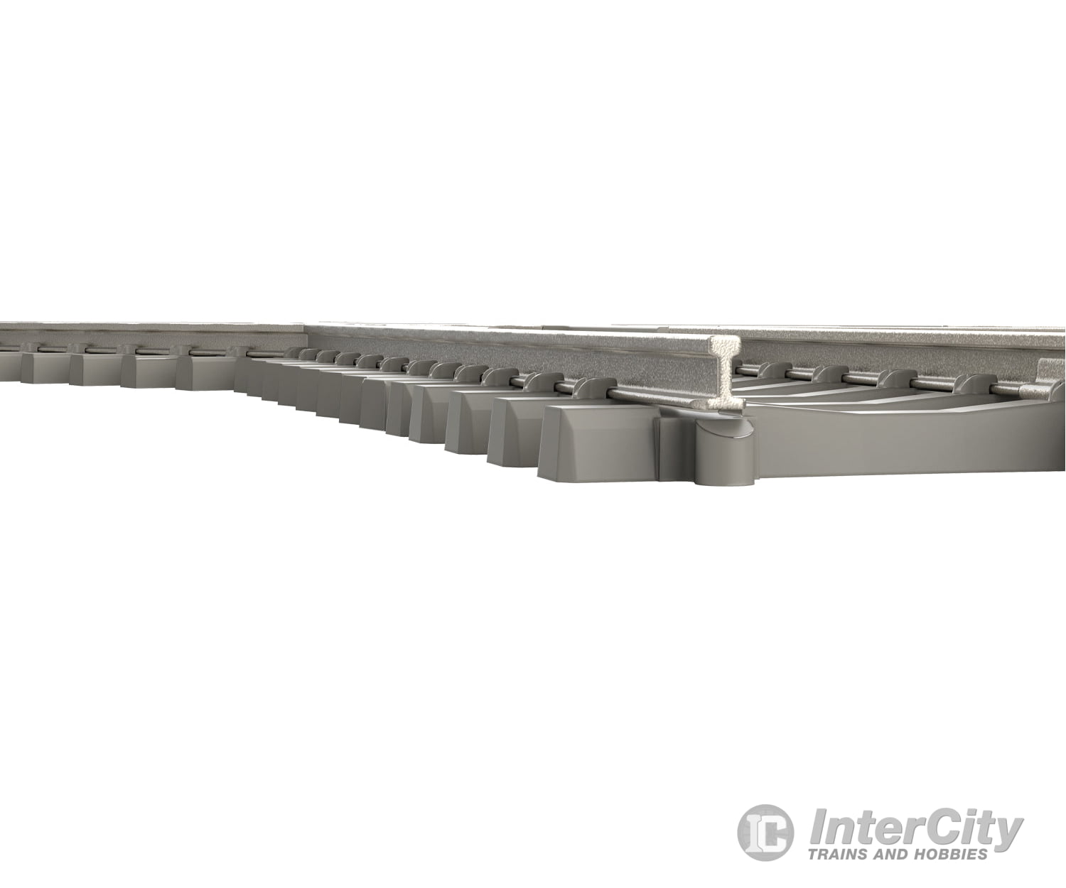 Trix 14558 N Minitrix Crossing - 30° with Concrete Ties Length 104.2 mm / 4-1/8’’ Track & Turnouts