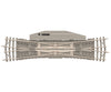 Trix 14560 N Minitrix Electric Double Slip Switch With Concrete Ties - 15° Length 129.8 Mm / 5-1/8