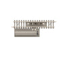 Trix 14569 N Minitrix Uncoupler Track With Concrete Ties Length 76.3 Mm / 3 & Turnouts
