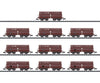 Trix 15013 N Dr Display With 10 Type Erz Iid Dump Cars European Freight