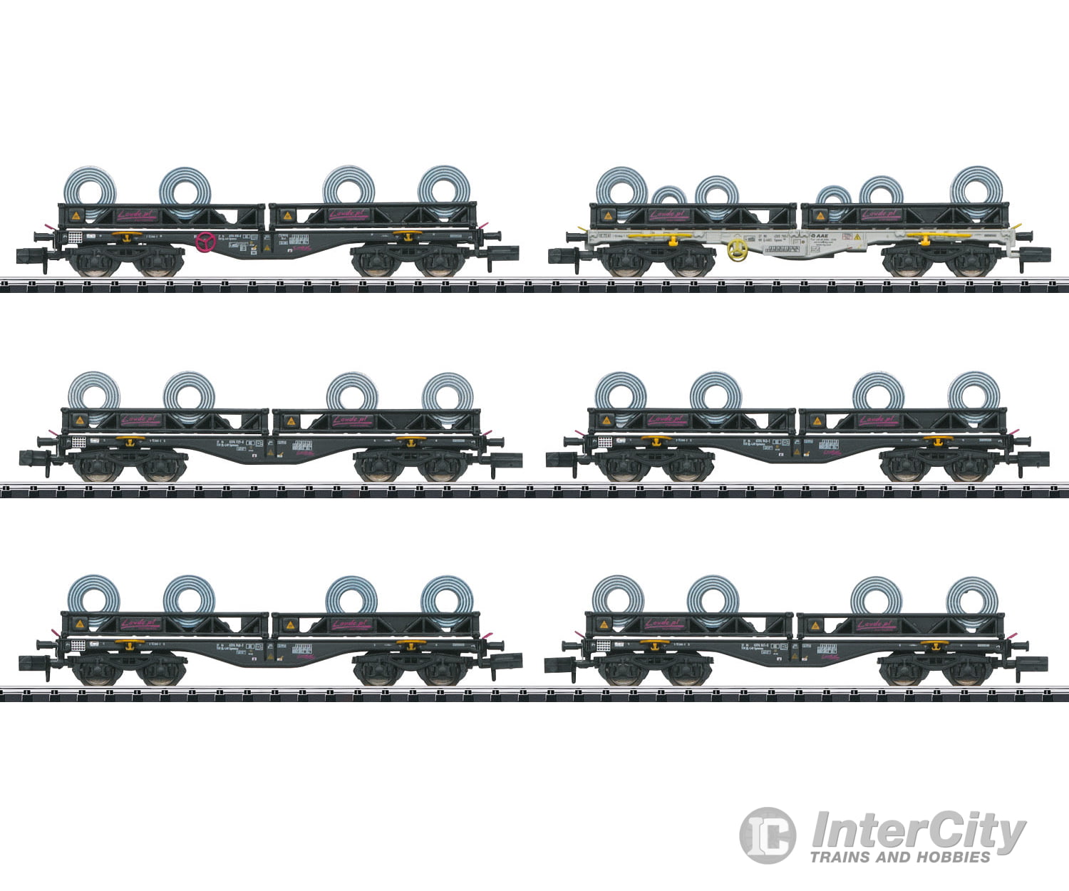 Trix 15080 Coil Transport Freight Car Set - Default Title (IC-TRIX-15080)