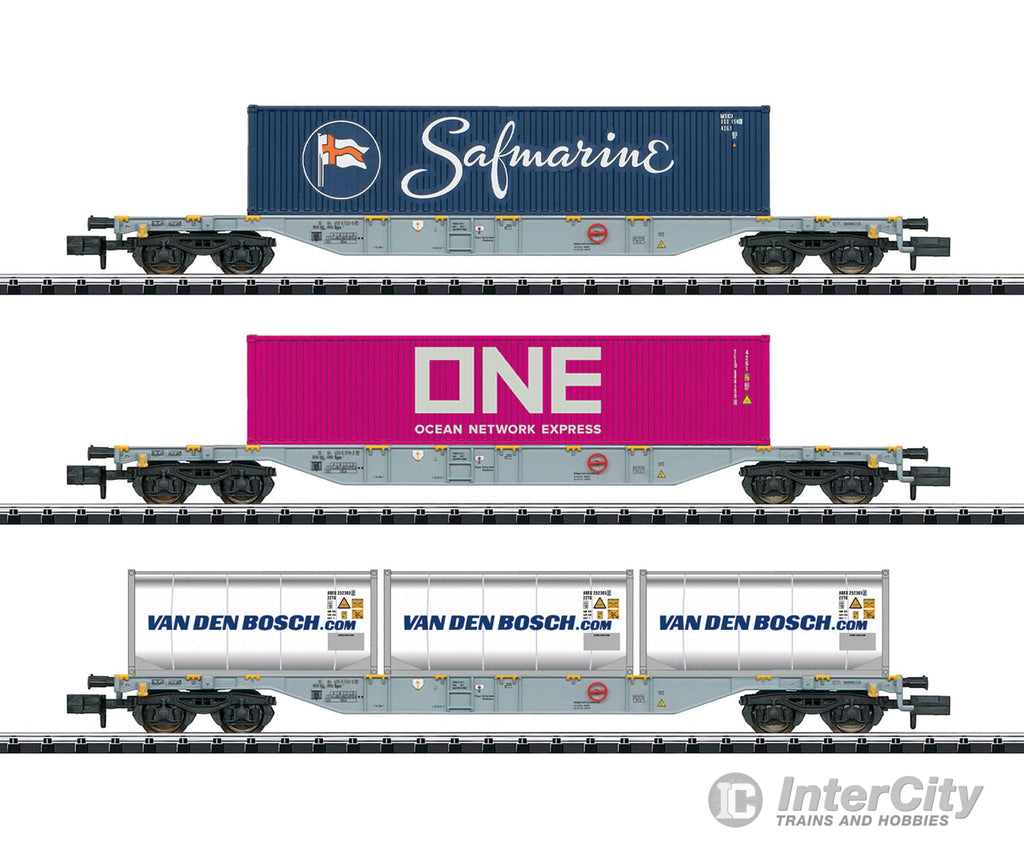 Trix 15228 Container Flat Car Set - Default Title (IC-TRIX-15228)