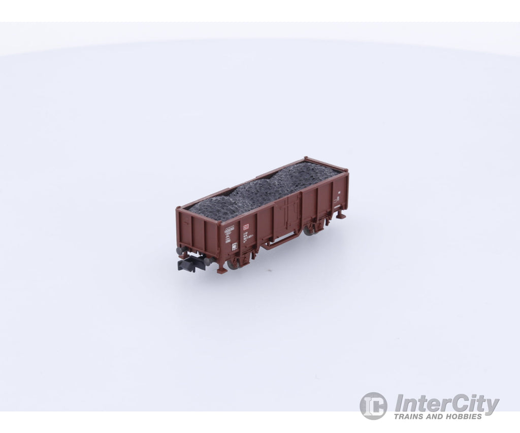 Trix 15296 N DB-AG High Side Gondola with Coal Load European Freight Cars