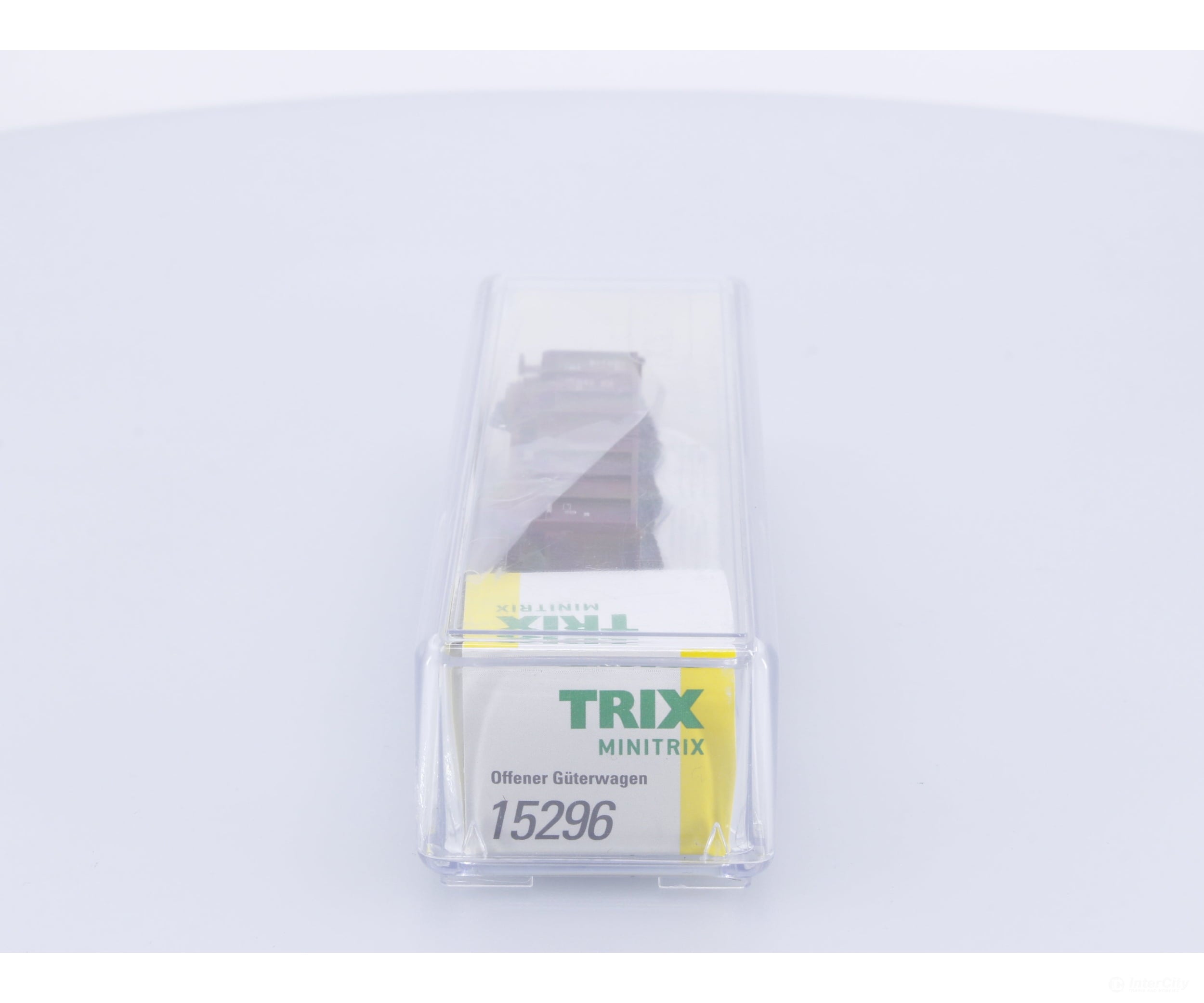 Trix 15296 N DB-AG High Side Gondola with Coal Load European Freight Cars