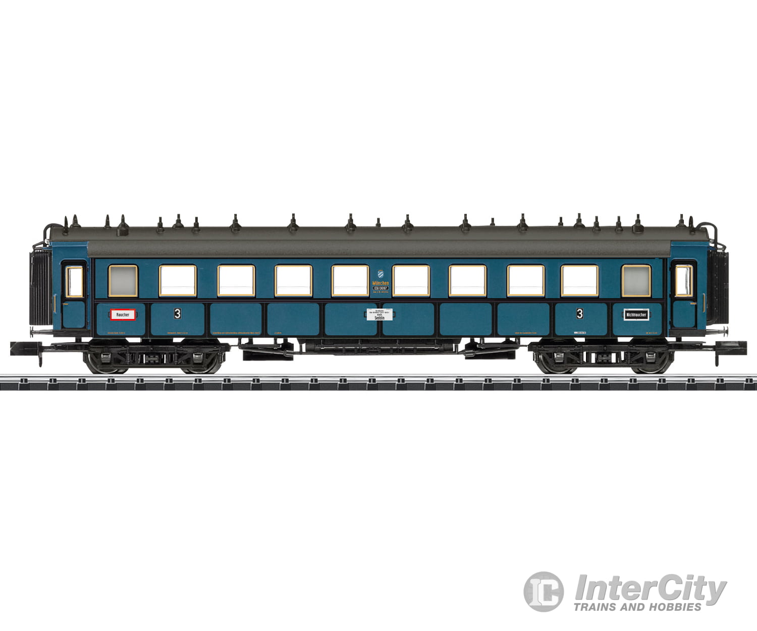 Trix 15325 N Drg Bavarian Express Train Car European Passenger Cars