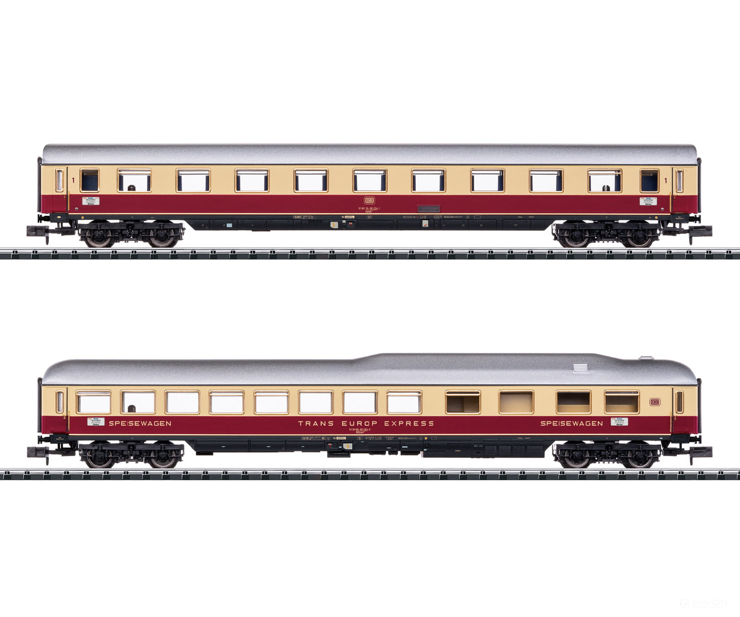 Trix 15369 N DB ’TEE Rheinpfeil’ Car Set (MHI Exclusive Item) European Passenger Cars