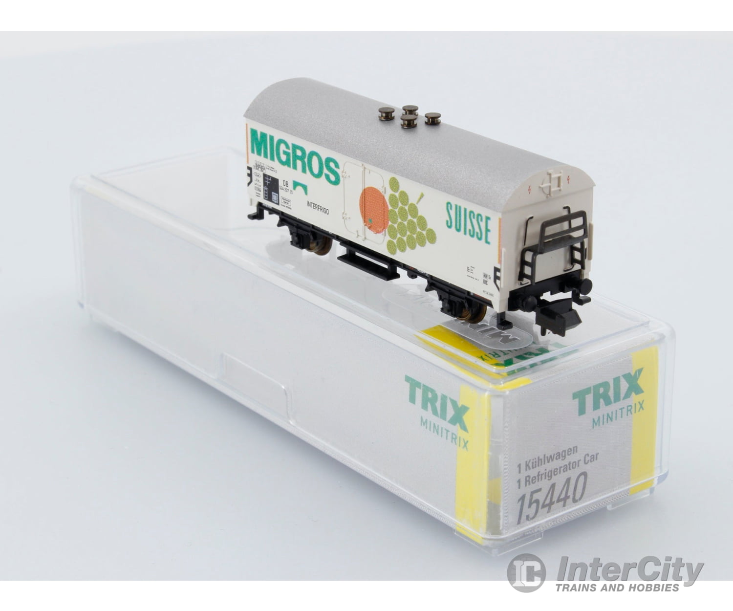 Trix 15440 N Db Refrigerator Car - Migros European Freight Cars