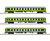 Trix 15462 N ’FlixTrain’ Express Train Passenger Car Set (MHI Exclusive Item) European Passenger Cars