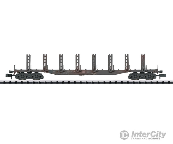 Trix 15485 Flat Car with Trucks and Tie-Down Fastenings - Default Title (IC-TRIX-15485)
