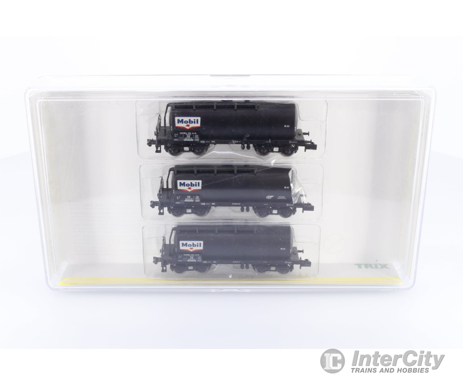 Trix 15508 N DB 3 Piece Tank Car Set European Freight Cars