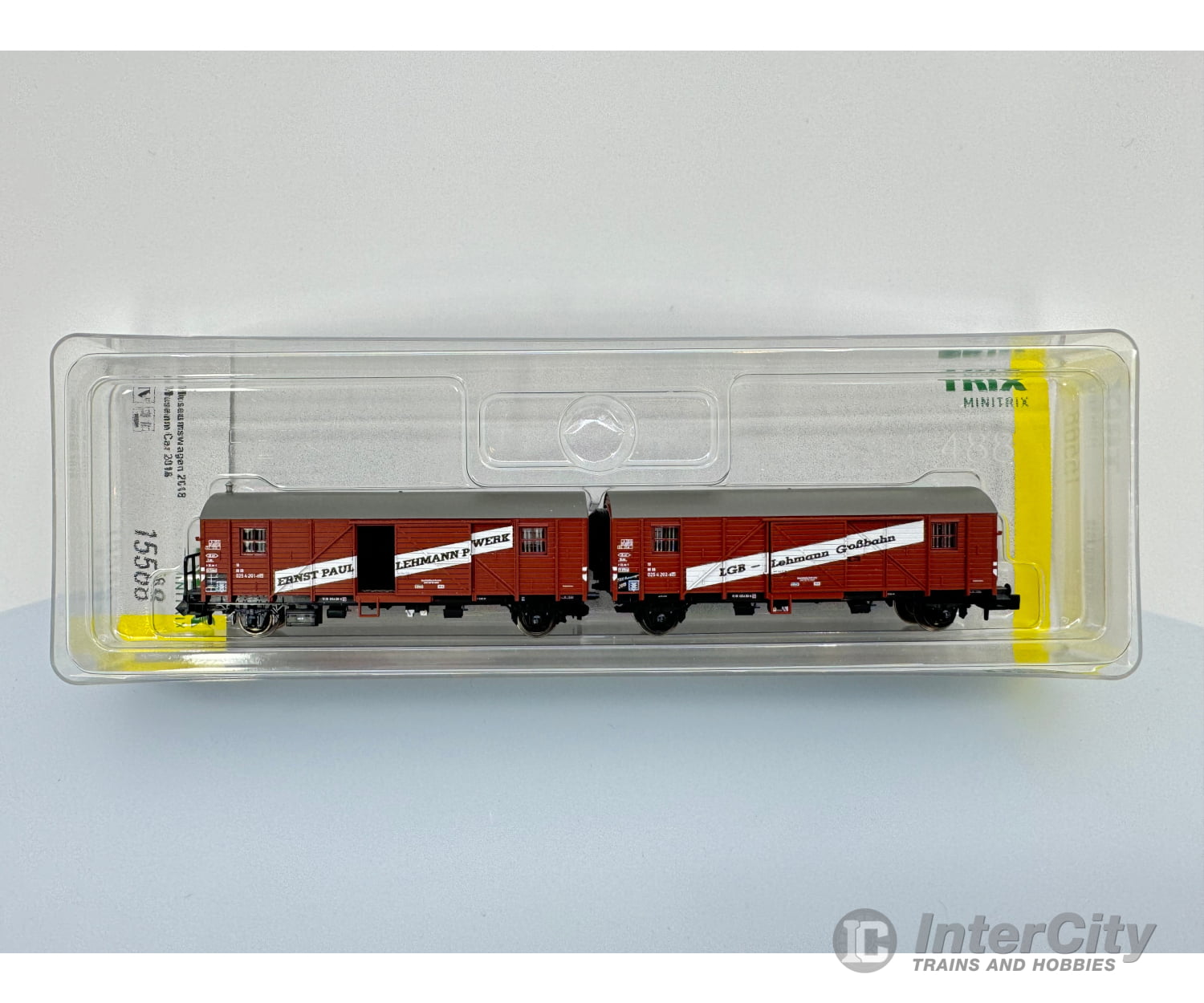 Trix 15568 N 2018 Minitrix Museum Car Set European Freight Cars