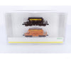 Trix 15635 N OBB Ballast Car Set European Freight Cars