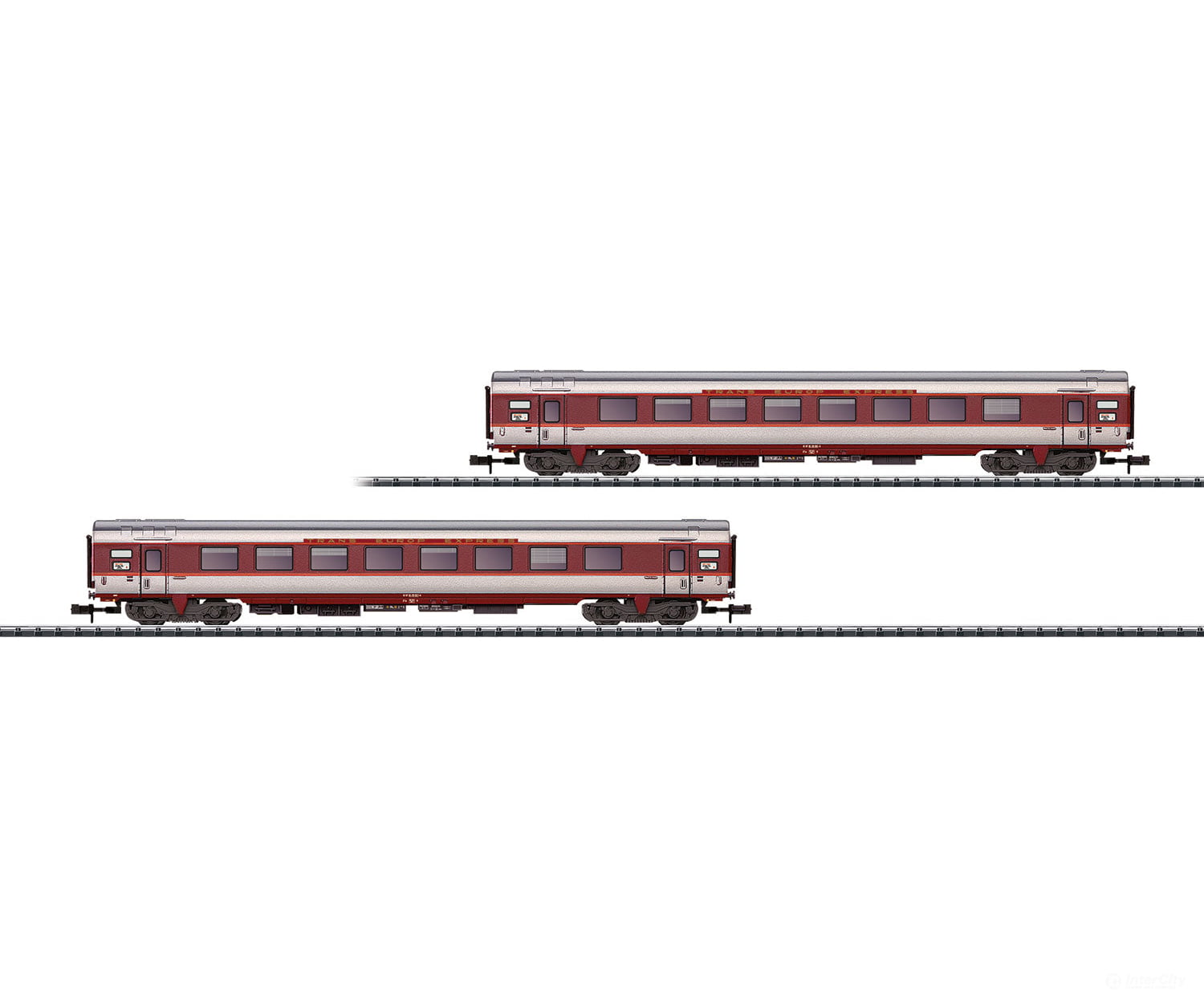 Trix 15691 N Sncf ’Grand-Comfort’ Car Set European Passenger Cars