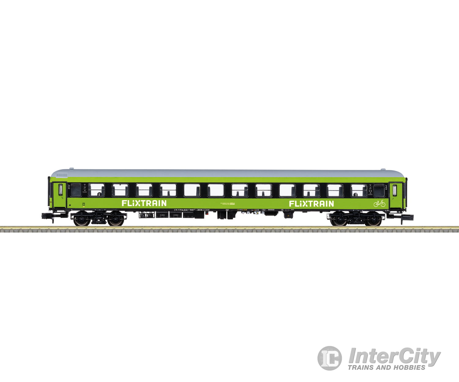 Trix 15797 N ’FlixTrain’ Express Train Passenger Car (MHI Exclusive Item) European Passenger Cars
