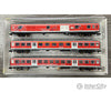 Trix 15884 N DB Bicycle Express 3 Car Passenger Set European Passenger Cars