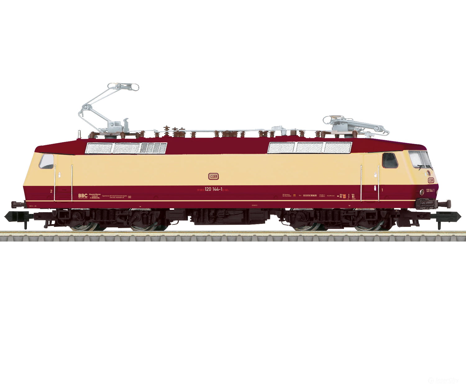 Trix 16027 N Class 120 Electric Locomotive Mfx Dcc/Sound European Locomotives