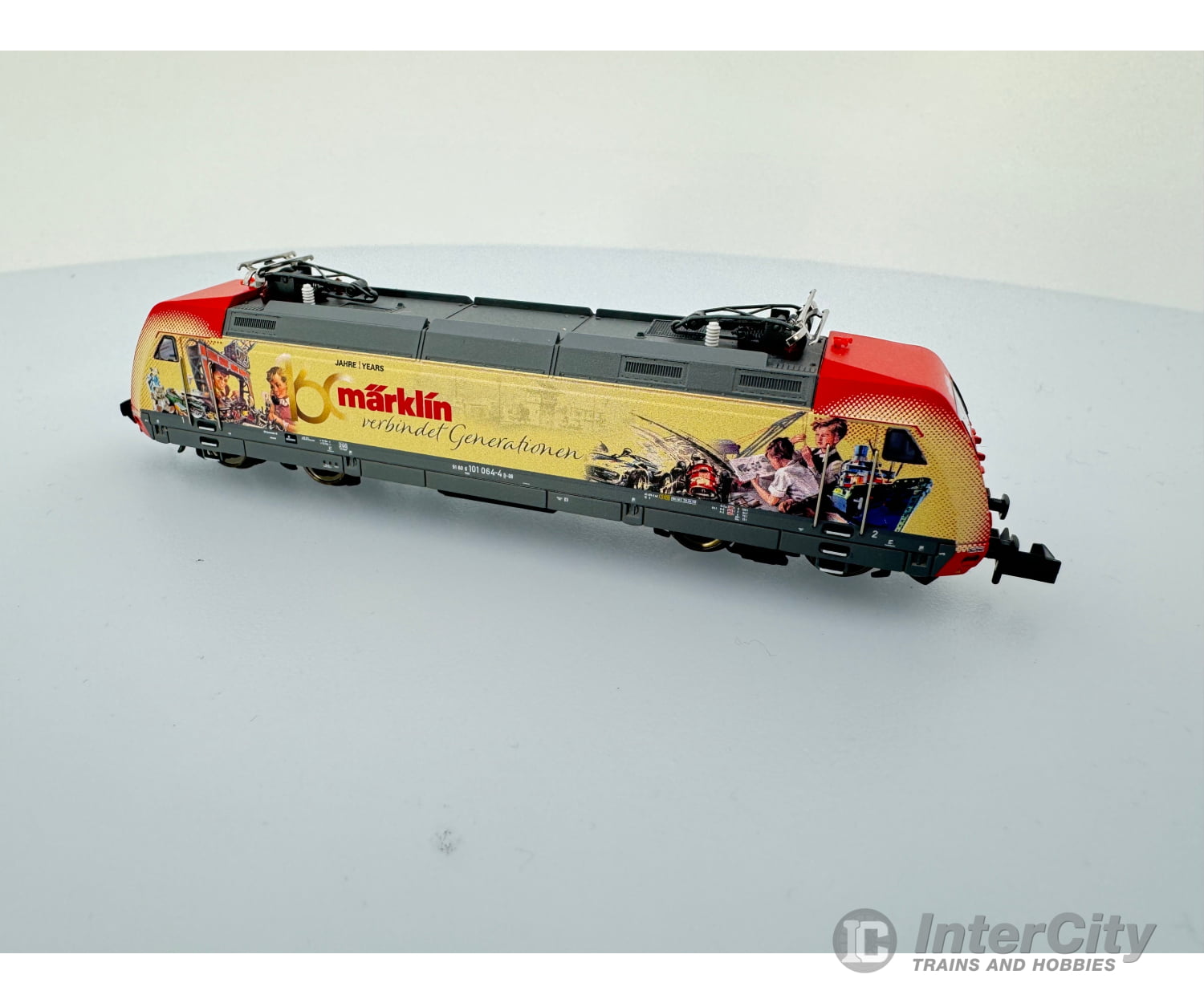 Trix 16086 N Db Ag ’160 Years Of Marklin’ Class 101 Electric Locomotive European Locomotives