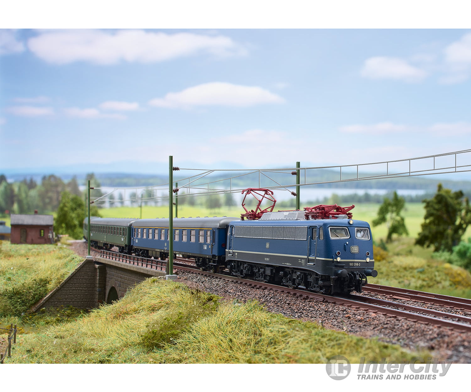 Trix 16268 N Db Class 110.3 Electric Locomotive Mfx Dcc/Sound European Locomotives