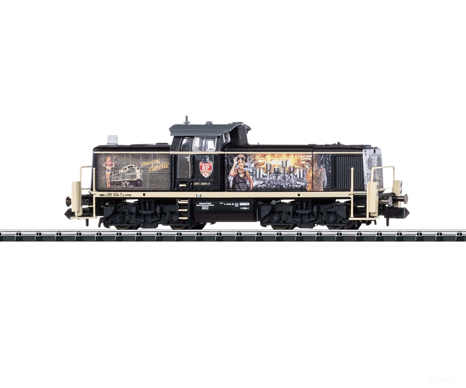 Trix 16299 N Class 291 Diesel Locomotive Mfx Dcc/Sound European Locomotives
