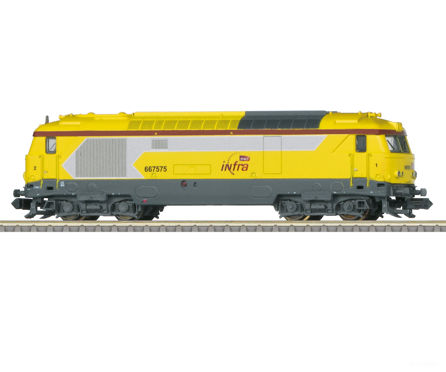 Trix 16707 N Sncf Class Bb 67400 Diesel Locomotive European Locomotives