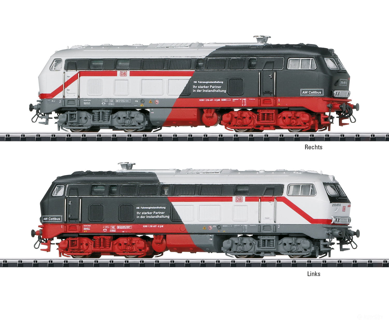 Trix 16825 Class 218 Diesel Locomotive - Default Title (IC-TRIX-16825)