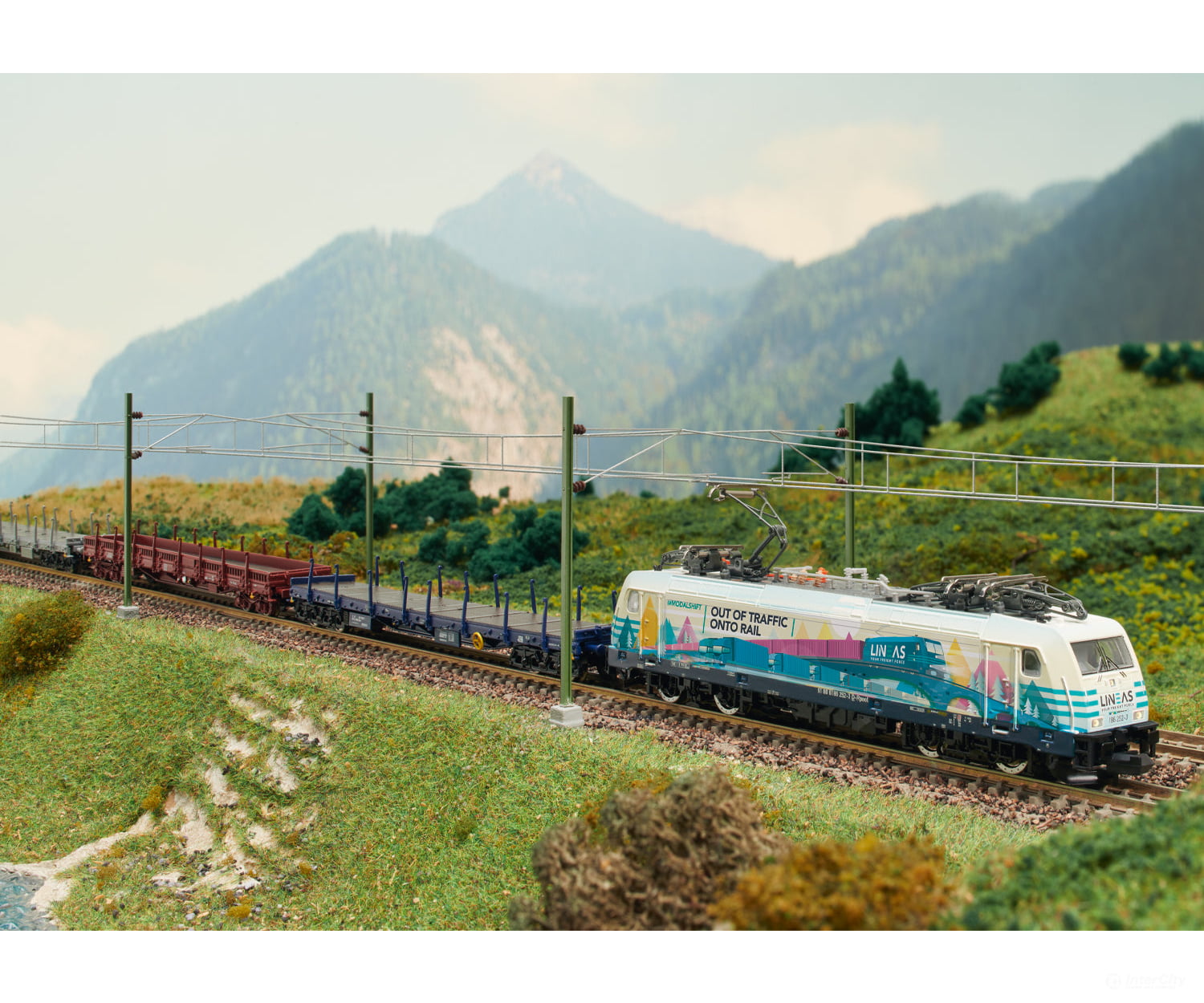 Trix 16877 N Class 186 Electric Locomotive European Locomotives