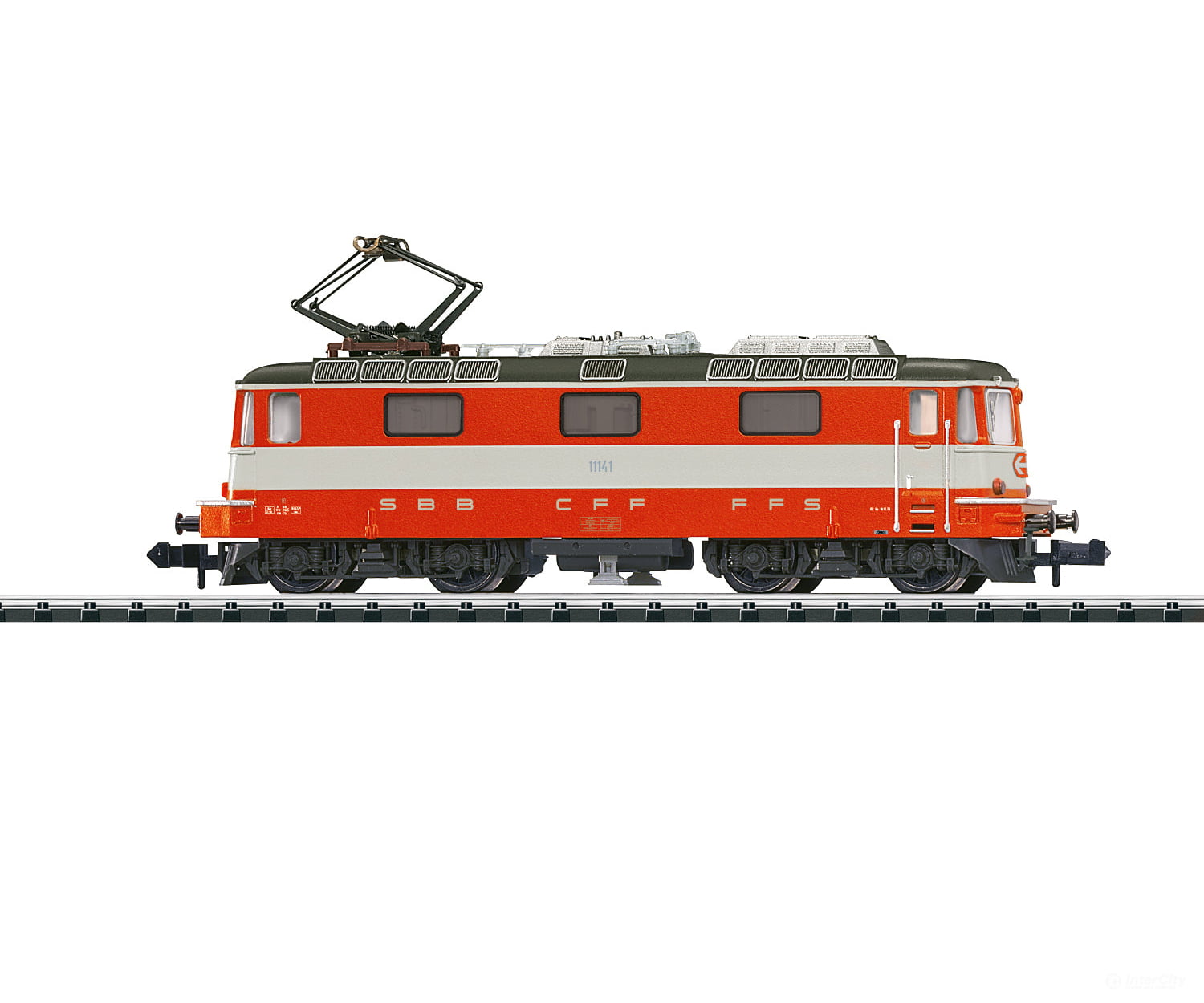 Trix 16883 N Sbb-Cff-Ffs Class Re 4/4 Ii Electric Locomotive European Locomotives