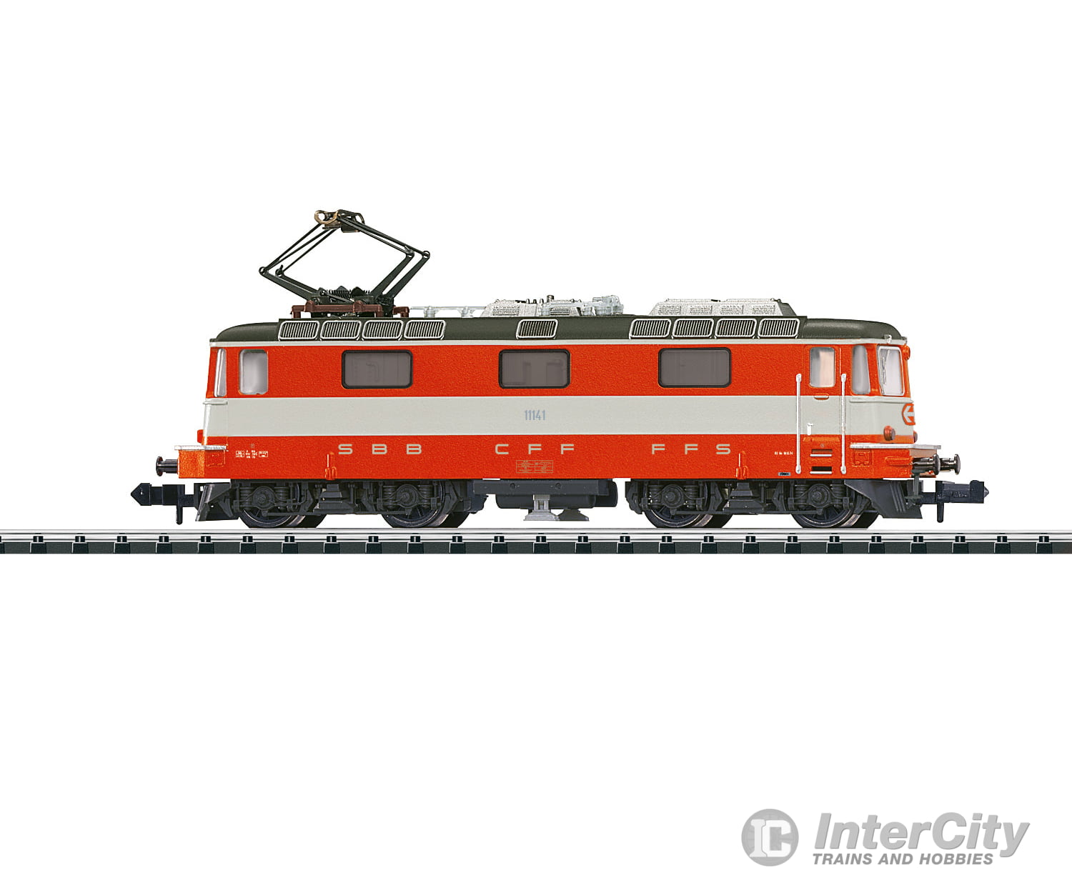 Trix 16883 N Sbb-Cff-Ffs Class Re 4/4 Ii Electric Locomotive European Locomotives