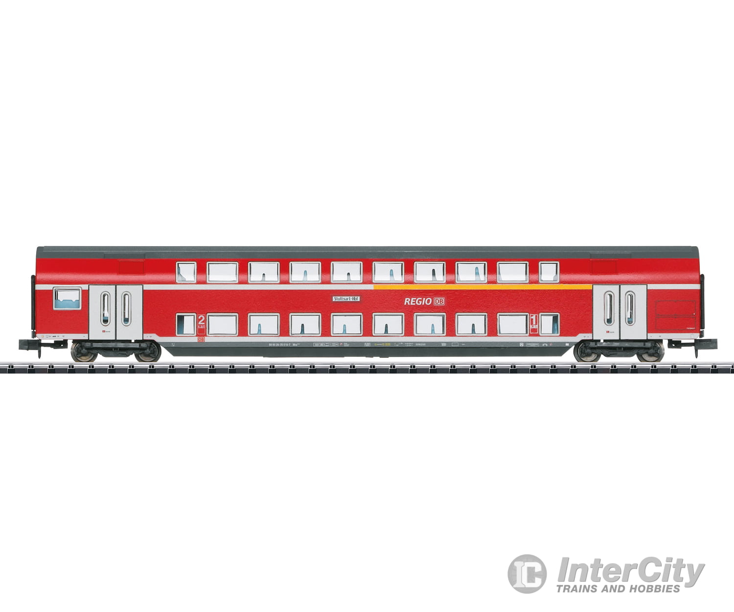 Trix 18055 N Db Ag Hobby Type Dabz Bi-Level Car European Passenger Cars